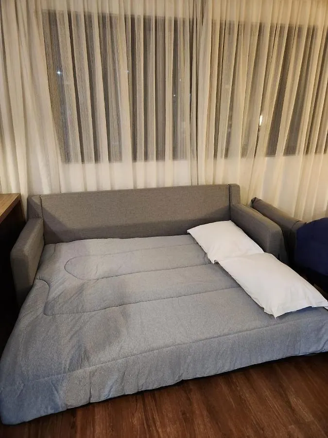 公寓 Suite 5 Estrelas Hotel Av Ibirapuera 2534 Piscina 圣保罗